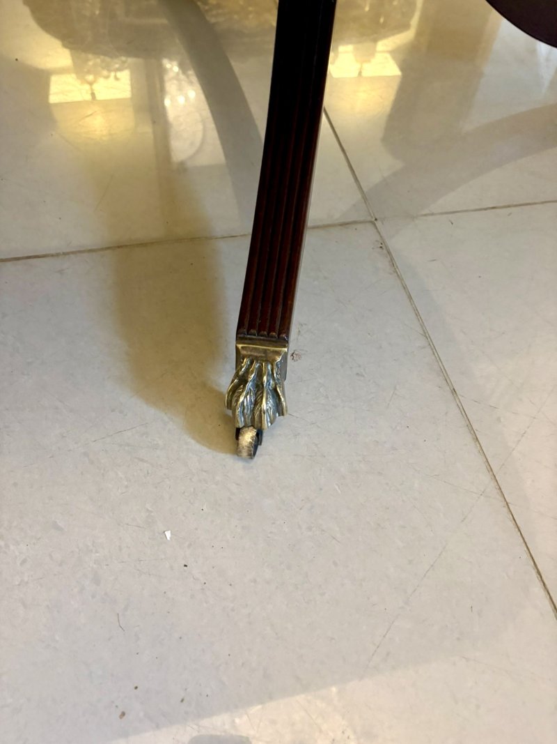 Quality Antique Edwardian 12 Seater Triple-Pedestal Dining Table